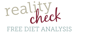 Reality Check - Your Free Diet Analysis